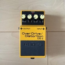 BOSS OS-2 OverDrive Pedale per chitarra effetto distorto fonde due tipi di suono