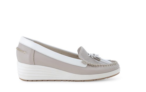 Melluso mocassino con zeppa - melluso,