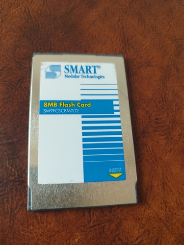 Smart 8mb flash pcmcia - flash, card