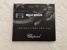 Libretto Istruzioni Chopard Mille Miglia