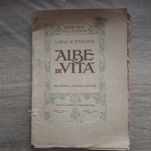 Albe vita sillabario e - albe, vita.