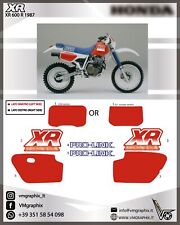 Adesivi XR 600 R 1987 xr 600r XR600RH adhesives/grafiche/stickers/decals