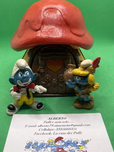 Puffi smurfs smurf - smurf, casa