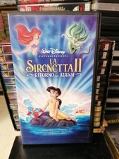 VHS Walt Disney LA SIRENETTA