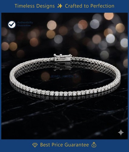 Bracciale tennis oro bianco - bracciale,
