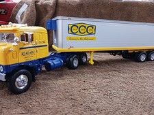 SOLO UNO RIMASTO!! ENORME CROUSE CARRELLO TANDEM 1953 KENWORTH TT METALLO PRIMA MARCIA