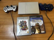 Ps2 Slim Silver con cavi e