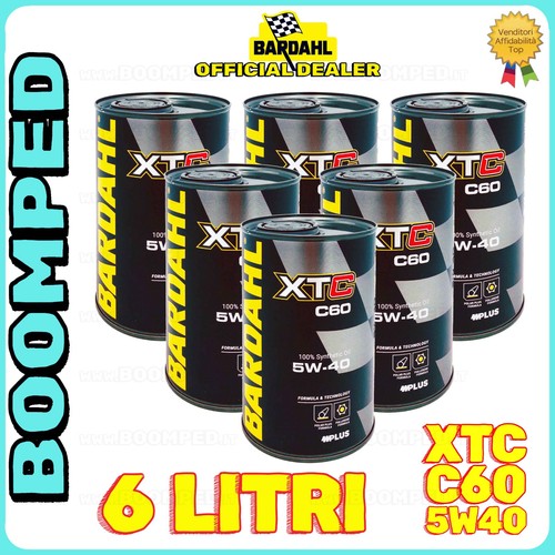 Bardahl xtc c60 5w40 litri - xtc,