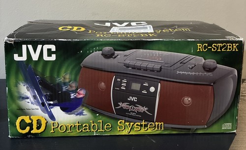 Jvc st2bk boombox - jvc,