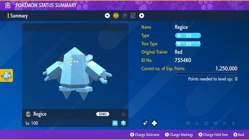 Ivs shiny regice - 🌟6,