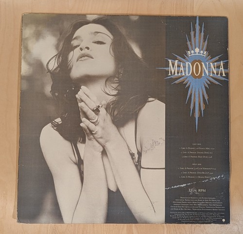 Madonna like prayer promo - 12",
