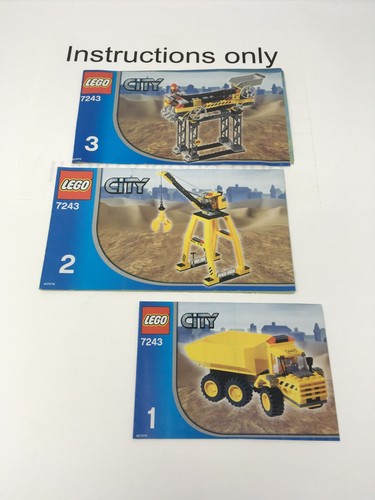 Solo istruzioni lego 7243 - istruzioni,