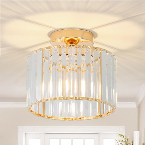 Plafoniera lampadario oro - lampadario,