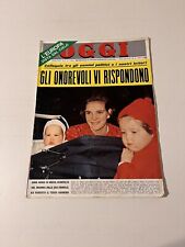Oggi Rivista Numero 2 Settimanale 11 Gennaio 1968