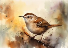 Deliziosa stampa ad acquerello