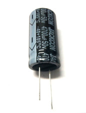 2X 4700UF 50V JACKCON Condensatore elettrolitico 105° D.22xH.42 N.2 PZ.