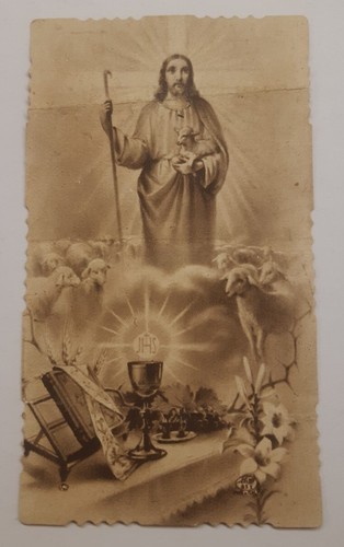 Antico santino gesù - gesÙ, buon