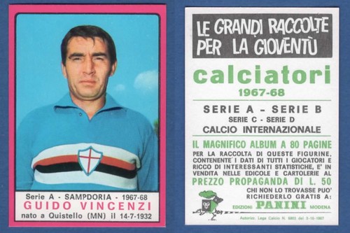 Figurina calciatori panini - figurina,