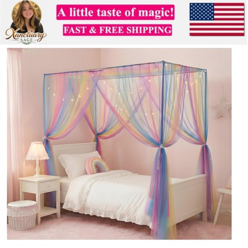 Tettoia letto arcobaleno per - tettoia,