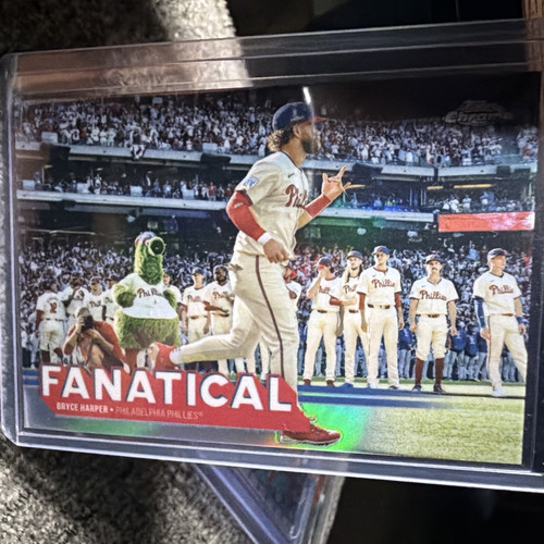 Inserto fanatico topps chrome - inserto,