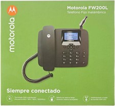 MOTOROLA FW200L Telefono filo GSM SMS QuadBand 2G Vivavoce