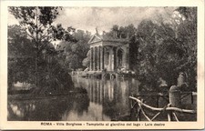 Cartolina Italia Roma Villa