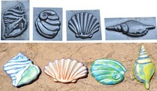 Set 4 pezzi stampi in plastica