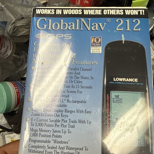Lowrance globalnav 212 - lowrance,