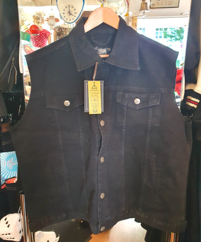 Gilet denim oldschool gilet
