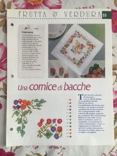 Schema punto croce ricamo - croce,