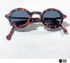 L. A. Eyeworks rari occhiali da sole acetato multicolore vintage 1980s (small)