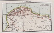 CIRENAICA: a cura del serv. cartografico del Ministero delle Colonie n.643E-1924