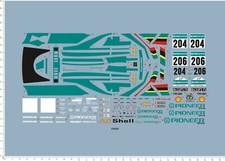 1/24 decalcomanie PEUGEOT