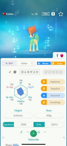 Pokemon keldeo shiny - keldeo,