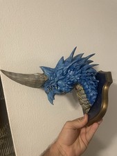 Testa Di Drago Blu Fantasy Da