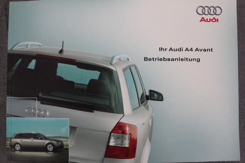 Audi avant manuale - avant,