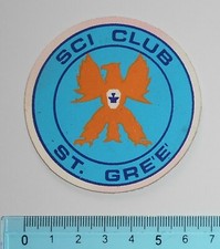 PATCH TOPPA VINTAGE SKI SCI CLUB ST. GRE'E'