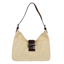 Borsa a tracolla Fendi beige