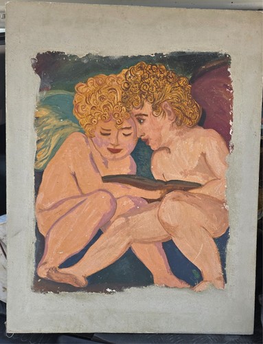 Dipinto originale arte sacra - originale,