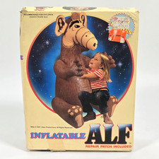 BAMBOLA GONFIABILE VINTAGE ALF 42" 1987 IMPERIAL TOYS NOS SIGILLATA IN SCATOLA anni 80 RARA