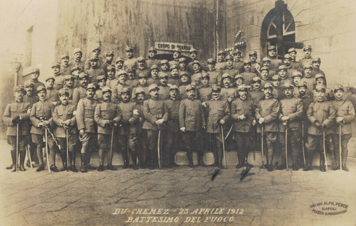 Cartolina militare 1912 libia - militare,