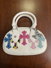 Borsa a tracolla in pelle con