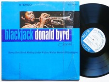 DONALD BYRD Blackjack LP BLUE