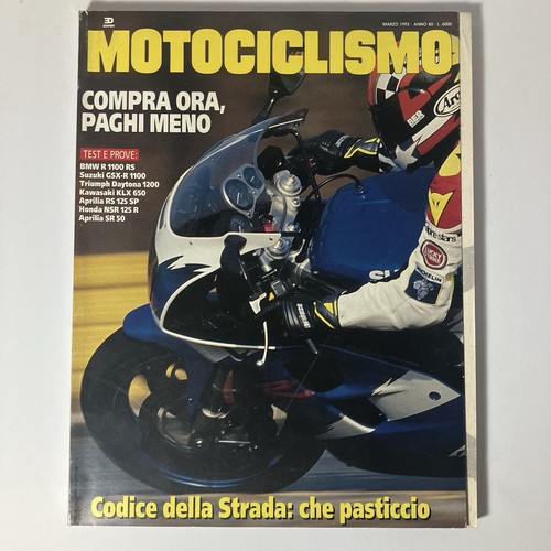 Rivista motociclismo marzo - rivista,