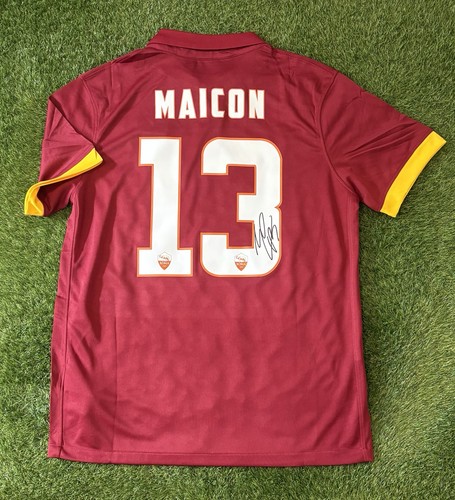 Maglia home maicon firmata - maicon,