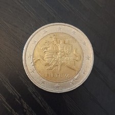 Moneta Da 2 Euro Lietuva  2015
