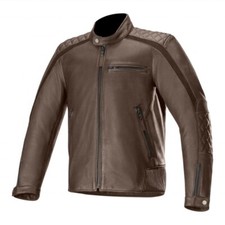 Giacca di pelle stile moto