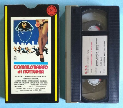 Vhs commissariato notturna - vhs,