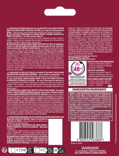 Garnier color shampoo retouch - color,
