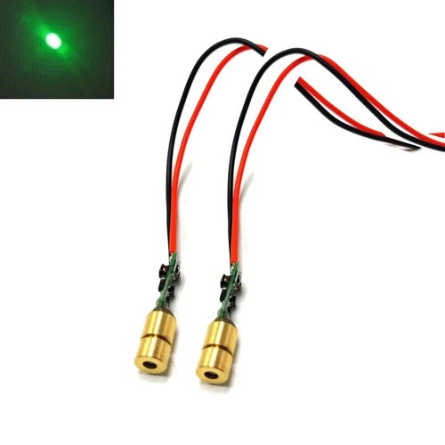 2pcs mini dot - mini, 515nm
